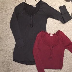 Free people long sleeve bundle